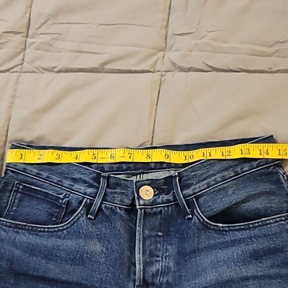 3x1 NYC WM3 LIMA HIGH-RISE FRINGE STRAIGHT CROP JEANS - Picture 9 of 14